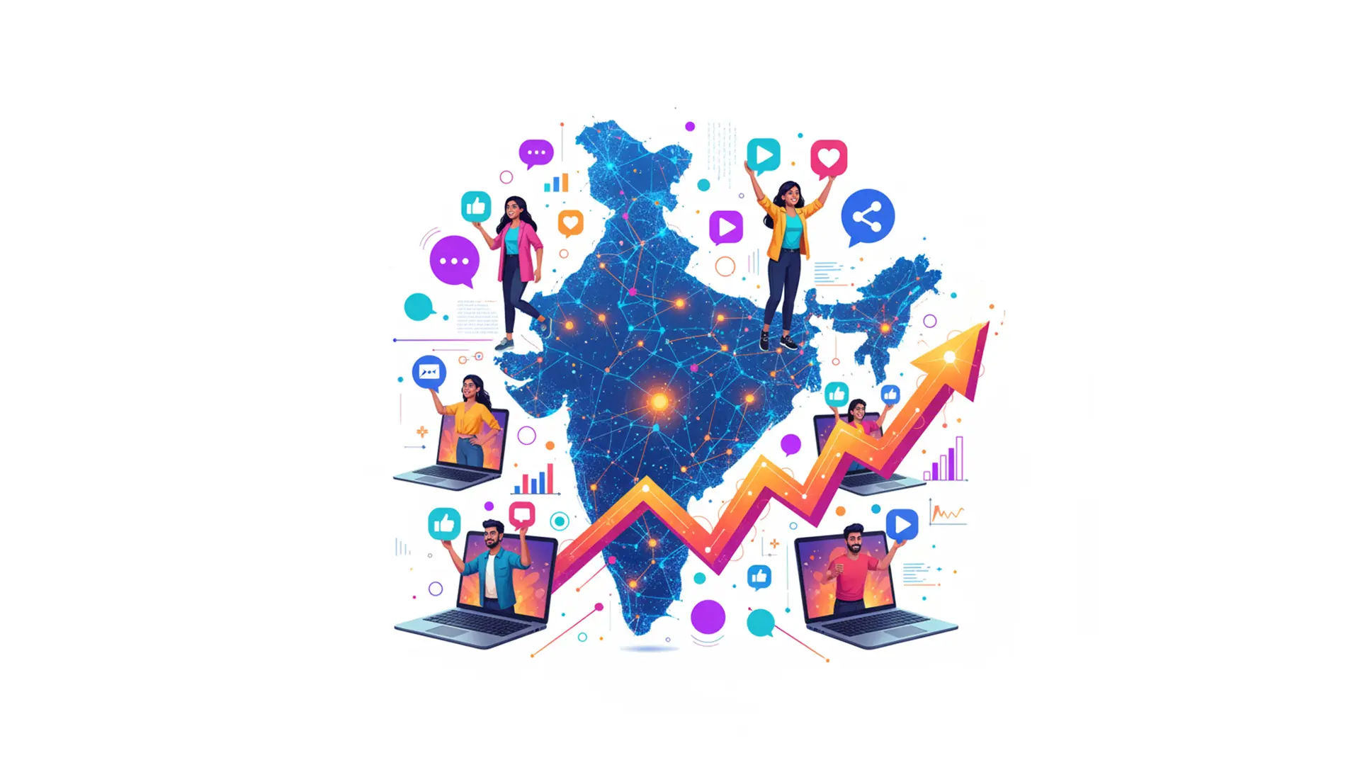 The Role of Influencer Marketing in Indian Digital Strategies: 2025 Insights | Postly